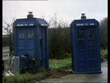 Logopolis 2 Police boxes